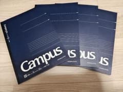 KOKUYO Campus B5ノート 4冊セット B罫 ドット入りのサムネイル