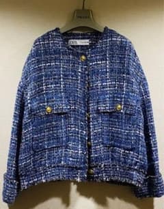 美品　ZARA ツイードJKのサムネイル