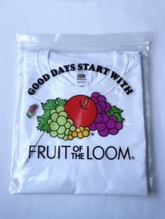 ★新品未使用★FRUIT OF THE LOOM★ポケットTシャツ★白Mのサムネイル
