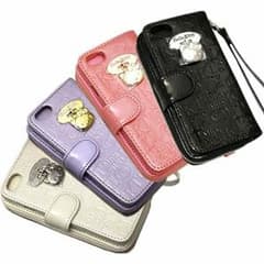 サンリオ ハローキティのスマホケース(パープル)のサムネイル