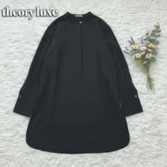 美品✨セオリーリュクス✨高橋リタコラボバンドカラー シャツ 