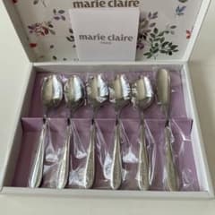 marie claire ステンレススチール スプーン 6本セット
