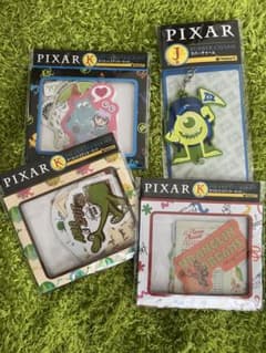 PIXAR 一番くじ K賞 ダイカットステッカーセット J賞 ラバーチャームのサムネイル