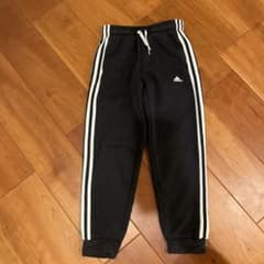 adidas ジャージ 3ストライプ 黒のサムネイル