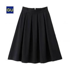 【新品未使用品】GU フレアスカートのサムネイル