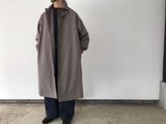 studionicholson ステンカラーコート18AWのサムネイル