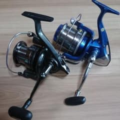 投げ釣りリール   ２台セットのサムネイル