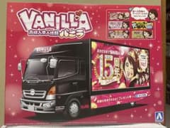 アオシマプラモデル コレクションスケールシリーズSP02バニラ宣伝カー
