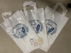 CHIKAWA ベーカリー ショップ袋 3枚セットのサムネイル