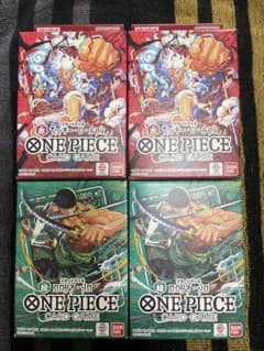 ワンピースカードゲーム スタートデッキ ルフィ ゾロ 4個セット - メルカリ