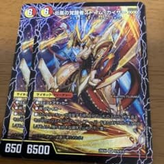 時空の絆マスター・ルピア / 炎鳳の覚醒者ストーム・カイザー XX 2枚