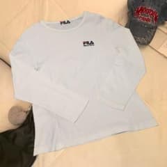 ＜FILA＞ ライトブルー 長袖Tシャツのサムネイル