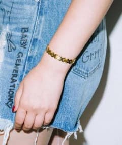 X-girl CROSS HEART BRACELET ブレスレットのサムネイル