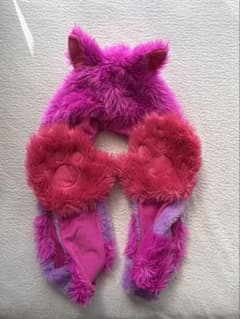 ディズニー　チャシャ猫　ファンキャップマフラーのサムネイル