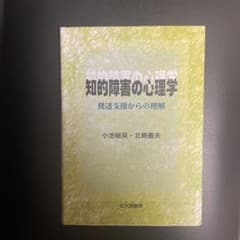 知的障害の心理学 : 発達支援からの理解のサムネイル