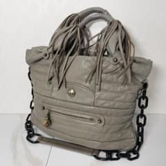 TOFF&LOADSTONE Grey Leather Bag Y2K - メルカリ