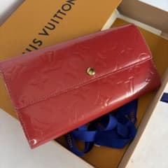 LOUIS VUITTON ヴェルニ ポルトフォイユ サラ エナメル 長財布 - メルカリ