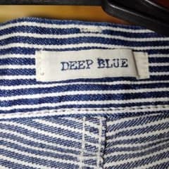 DEEP BLUE ストライプカジュアルパンツのサムネイル