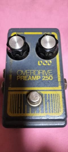 昼まで値下げyngwie DOD OVERDRIVE PREAMP 250のサムネイル