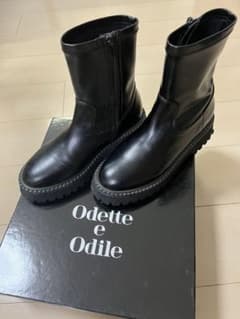 Odette e Odile サイドゴアストレッチブーツのサムネイル