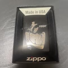 ZIPPO ブラックライター 女性シルエット 箱付きのサムネイル
