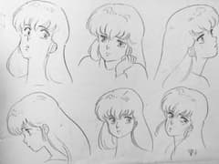【稀少品】アニメ めぞん一刻 管理人さんのみの設定資料。のサムネイル