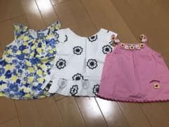 夏用トップス 女の子 まとめ売り 80のサムネイル