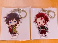 鬼【値下げ】滅の刃 ハートアップ アクリルキーホルダー 義勇 炭治郎　セットのサムネイル
