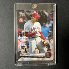 大谷翔平 2022ToppsNow⭐️フェンウェイパーク103年ぶり二刀流3勝目