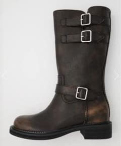 Naked Wolfe ビジュー付きピンクロングブーツ 23.5 cm | Shop at