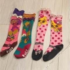 靴下 グラグラ バナバナ ハイソックス 15cm前後のサムネイル