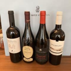 赤ワイン 4本セット イタリア アメリカ - メルカリ