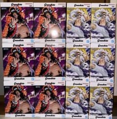 ワンピース　黒ひげ ルフィ Grandista フィギュア12体　まとめ売りのサムネイル
