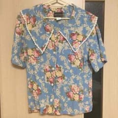 【すいえる☆様専用ページ】used 花柄ブラウスのサムネイル