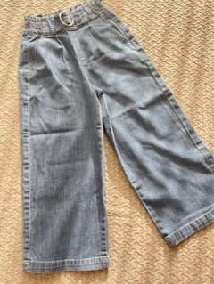 【新品未使用】キッズ デニムパンツ ウエストゴムのサムネイル
