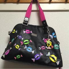 交渉可☆ tokidoki リップ柄 ボストンバッグのサムネイル