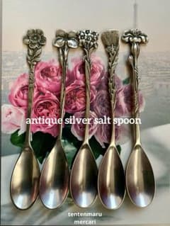 アンティークシルバースプーン☆ドイツアンティークショップ購入品☆5