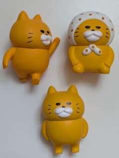ノラネコぐんだんミニチュアフィギュア1弾③きをつけ2弾①しつれいします②はんせいのサムネイル