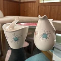 1950s SUGAR POT&CREAMER SET MID CENTURY！のサムネイル