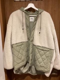ZARAのボアコートです。 USAサイズLのサムネイル