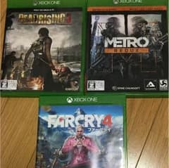 Xbox one ソフト三点セットのサムネイル