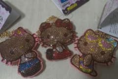 Hello Kitty Jewelry Mascot Keychain - Sun-tanned Kitty (3 types)