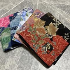 レディース ハンカチ 5枚セット 花柄 和柄のサムネイル