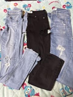 g*n様 GYDA RIPPED デニム まとめ売り 3本 GYDA デニム まとめ売り 3本 - メルカリ