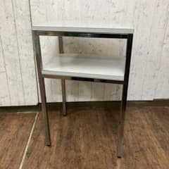 A-4 昭和レトロ ウチダ テレフォンスタンド 電話台 サイドテーブル 2段