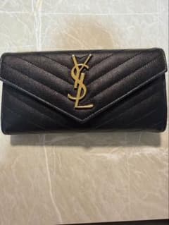 美品】サンローラン YSL 長財布 キルティング - メルカリ