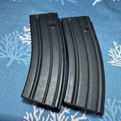 東京マルイ 純正 m4 hk416 次世代 ノーマル マガジン 82連 二本 - メルカリ