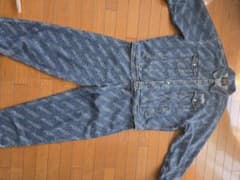 FUBU 総柄 デニムジャケット セットアップのサムネイル