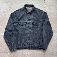 87年製 Levi’s 70506 先染めブラックM #498 87年製 Levi's 70506 先染めブラックM #498 - メルカリ