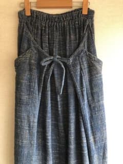 うさとの服　藍染　スカートのサムネイル